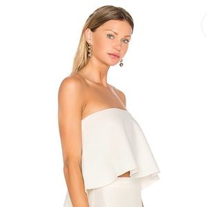 NWT Likely White Tearose Tube Top Size Small